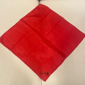 Disaronno 100% Silk scarf square in fuschia